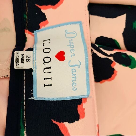 Draper James x Eloquii Floral Shorts - Picture 4 of 4